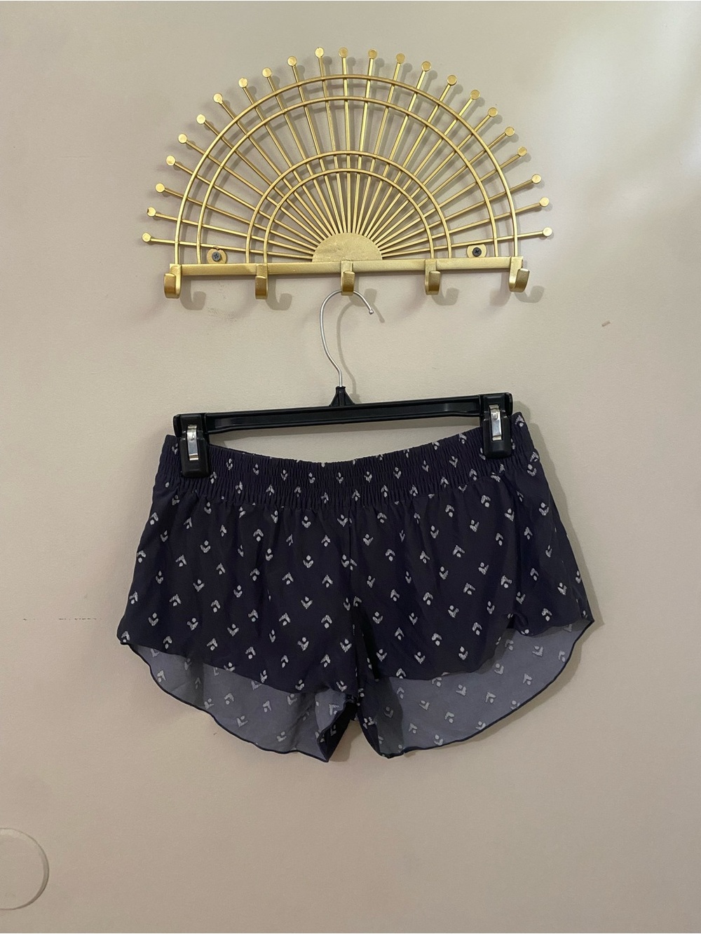 Billabong Navy Blue Printed Shorts